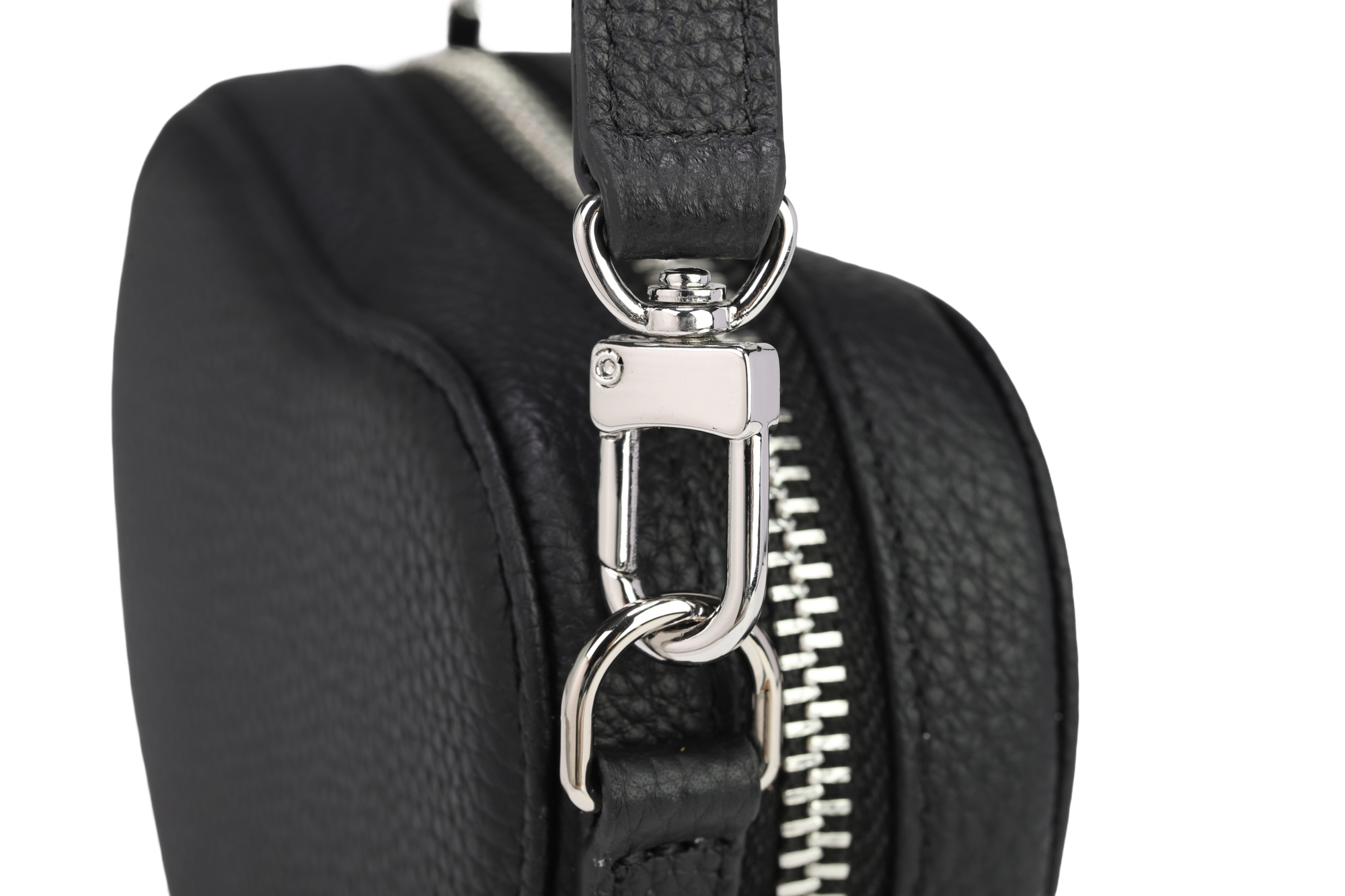 Dria Mini Heart Bag - Black