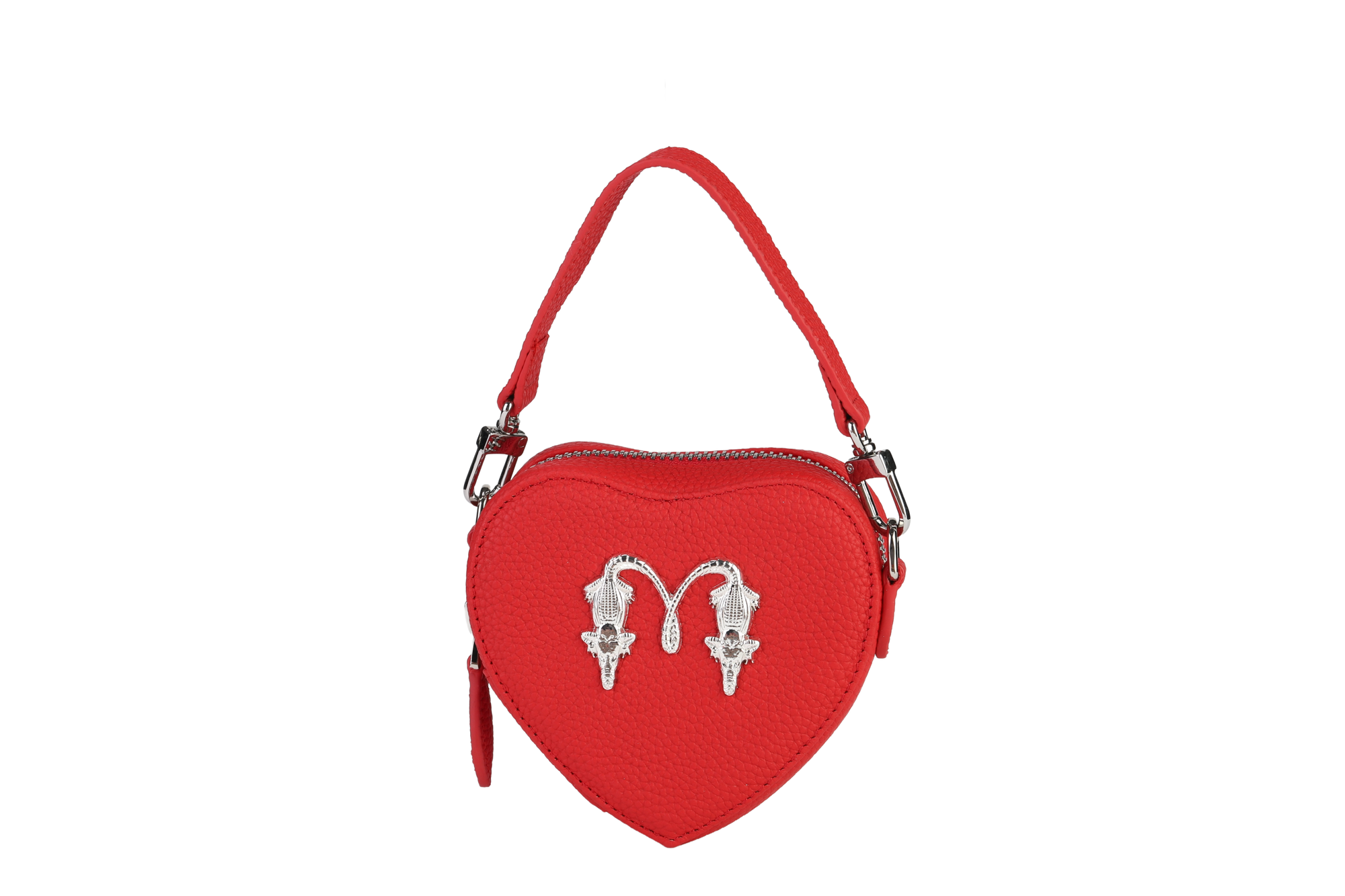 Dria Mini Heart Bag - Red