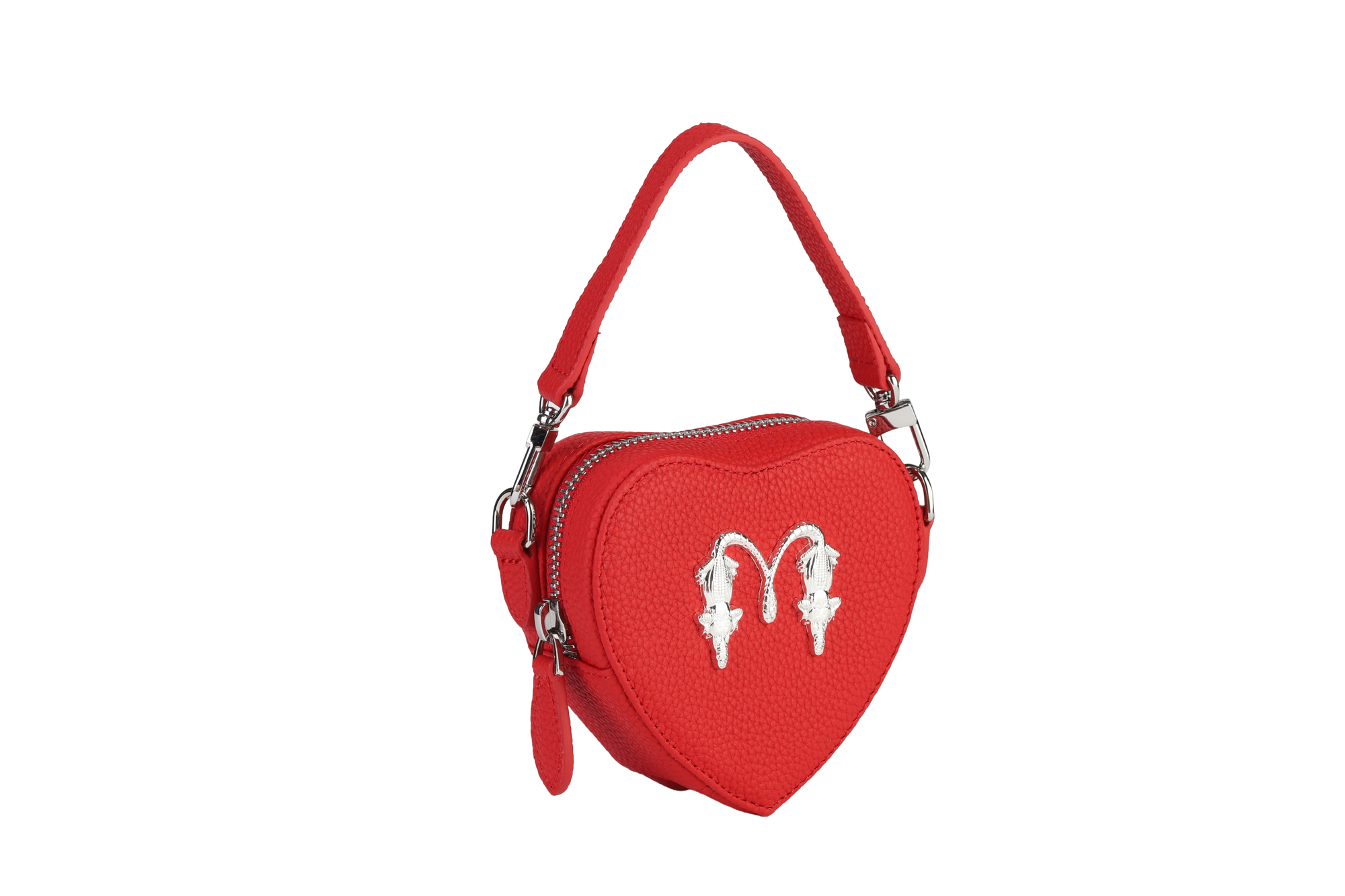 Dria Mini Heart Bag - Red